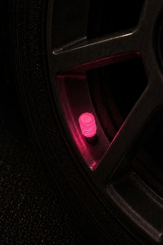 Fosforlu Luminous Sibop Kapağı Seti - Karanlıkta Parlayan Pembe 4 Adet