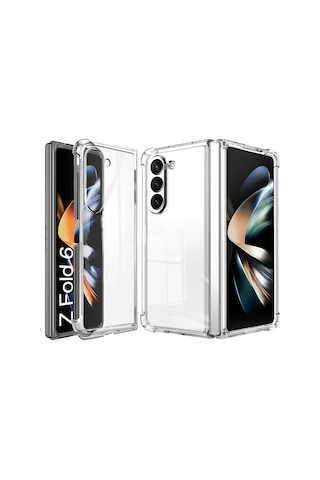 Samsung Galaxy Z Fold 6 Uyumlu Köşe Dolgulu Nitro Anti Shock Telefon Kılıfı Kapak