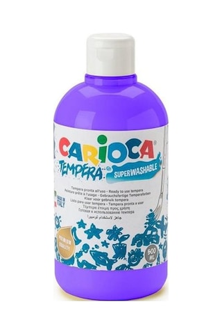 Carioca Tempera Suluboya Süper Yikanabilir Mor 500 ML