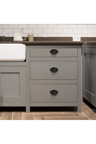 24 Adet Kabuk Dolap Düğmeleri, Vidalı Siyah Dolap Kulpu, Eski Demir Dolap Çekmece Kulpu, Mutfak Çekmecesi, Kapı