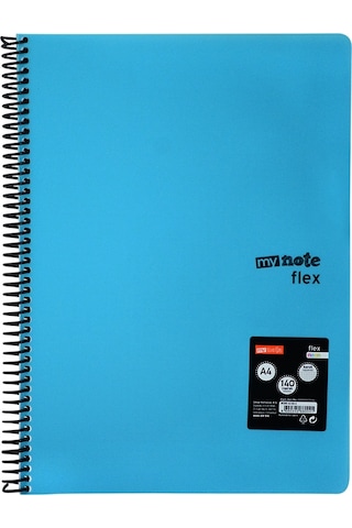 My Note Flex Neon Defter A4 140 Yaprak Kareli