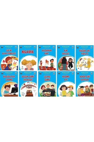 2. Sınıf Bil Bakalım Ne Oldu 10 Kitap + Kitap Okuma Not Defteri