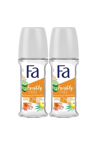 Fa Freshly Free Salatalık & Kavun Kadın Roll-On Deodorant 2 x 50 ML