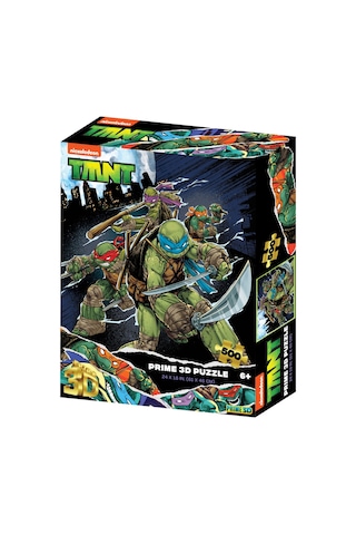 Prime 3d - Ninja Kaplumbağalar 500 Parça Yetişkin Puzzle 32721