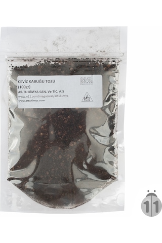 Ceviz Kabuğu Tozu Doğal Boya 100Gr
