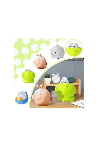 Baloncuk Sukuşi Hayvanlar Serisi Squishy Yeni Nesil Anahtarlık Çanta Süsü Squishy 1 Adet