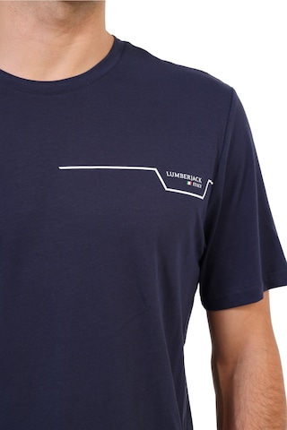 Lumberjack Kısa Kol T-shirt Erkek Lacivert Ml Renato 11ıtl1019