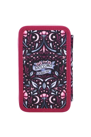 Santoro Gorjuss Fairy Dusk 3 Katlı İçi Dolu Kalem Çantası 607gj33 Çok Renkli