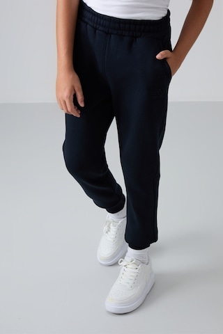 Tommylife Lacivert Pamuklu Kalın İçi Tüylü Standart Fit Nakışlı Erkek Çocuk Eşofman Alt - 11224