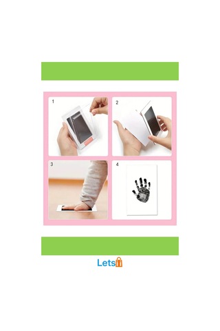 Kedi Köpek Pati İzi Fotoğraf Çerçevesi Seti Toksik Olmayan Mürekkepsiz Baskı Kiti