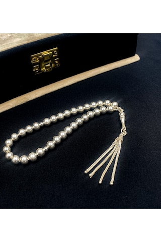 925 Ayar Küre Kesim Gümüş Silver Tesbih 925 Ayar Küre Kesim Gümüş Silver Tesbih