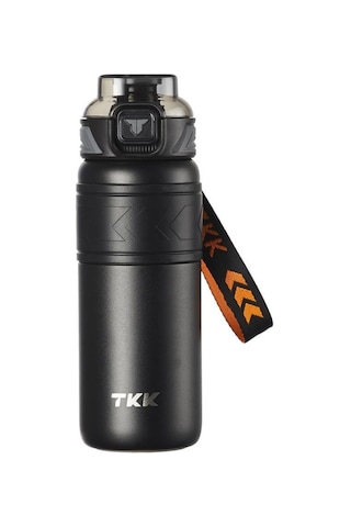 Tkk Çelik Termos Matara 500 Ml Siyah