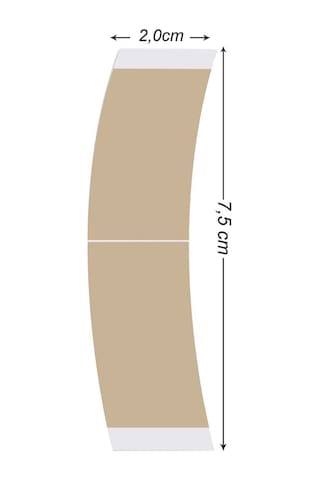Walker Tape Natural Hold™ Tape Protez Saç Bandı Oval ''C'' (2.0cm