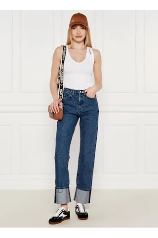 Karl Lagerfeld Mavi Kadın Denim Pantolon A3w10017