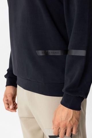 Backandbond Antrasit Regular Fit Bisiklet Yaka Sweatshirt