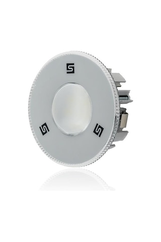 Sanel 12v-24v Spot Tavan Lambası 6 Ledli 6500k Beyaz 6 X 3w 75 Mm Butonsuz