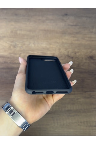 Apple Uyumlu iPhone 6/7/8 Plus Silikon Kılıf Xfab Siyah