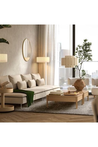 Ikea Ärende Büyük Halı, Gri, 200x300 Cm, Dikdörtgen