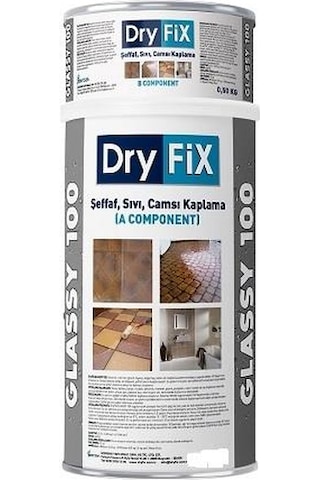 Dryfix Glassy100 Şeffaf Sıvı Camsı Kaplama 2 Kg