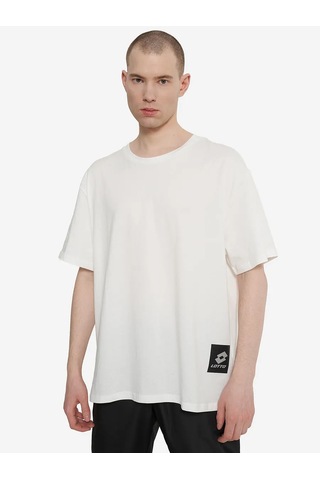 Lotto Erkek Oversize Uno Tişörtü 363298463 Beyaz