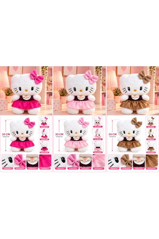 Hello Kitty 30 Cm Peluş Oyuncak Sarı