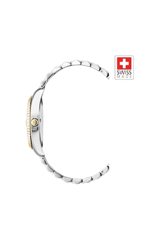 Inspıratıon Jwg04208 Sellita Sw200-1, 26 Jewels Otomatik Mekanizmalı, Swiss Made Erkek Kol Saati Gold - Gümüş