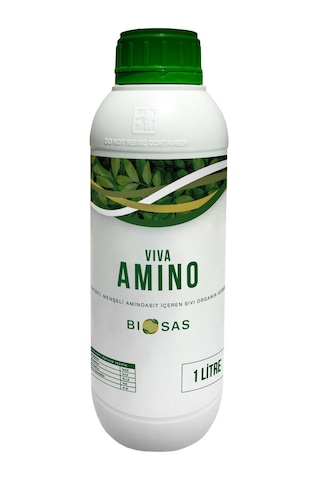 Biosas Viva Amino 1 Lt Bitkisel Menşeli Aminoasit İçeren Sıvı Organik Gübre 1 L