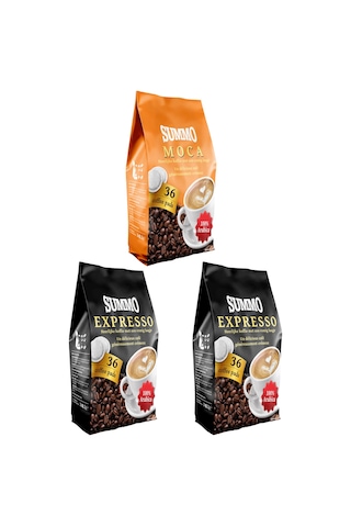 Summo 1 Adet Moca ve 2 Adet Espresso 108’li Avantaj Paketi (36X3)