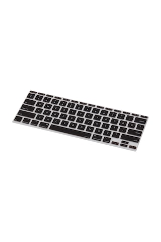 Apple Uyumlu MacBook Air Klavye Koruyucu 11 İnç Us To Tr A1370 A1465 Modelleri İle Uyumlu Siyah