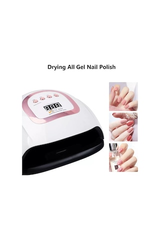 Cloody T5 Max 220 Watt 57 Led Uv Led Kalıcı Oje Protez Tırnak Kurutucu