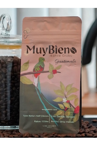 MuyBieno Guatemala Huehuetenango Çekirdek Kahve 250 G