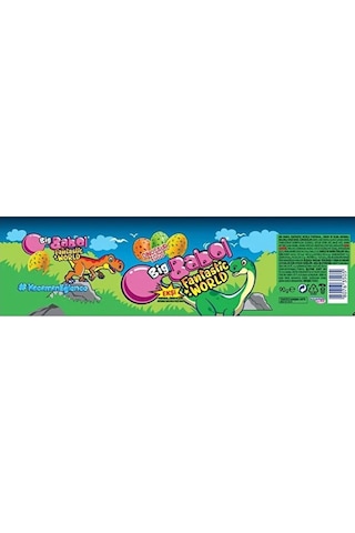 Big Babol Fantastic World Portakal + Limon + Elma Aromalı Ekşi Sakız 90 G