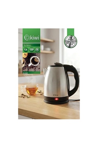 Kiwi Kk-3331 Su Isıtıcı Kettle 1500w & 1.8 L Paslanmaz Çelik &