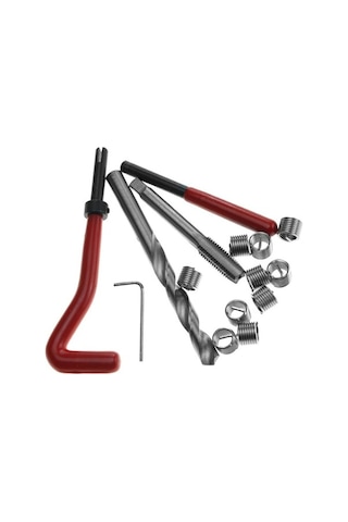 Fortunelane 20 Parça Vida Onarım Seti - M10 1.5 Çelik Araç Takımı 18x12x3cm