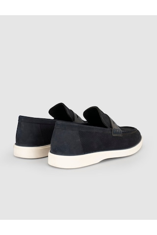 Cabani Siyah Süet Erkek Loafer