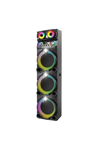 Gd-3127 Dijital Led Göstergeli Mikrofonlu Rgb Tws Üçlü 12 Inç Stereo Bass Kablosuz Karaoke Hoparlör