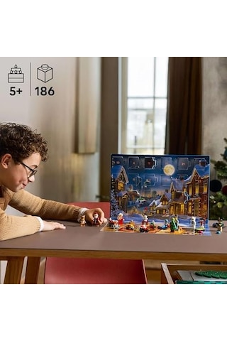 City 2025 Yılbaşı Takvimi 60475 5 Yaş Ve Üzeri Erkek Ve Kız Çocuklar İçin Yılbaşına Geri Sayım Yapan, Günlük Sürpriz Oyuncaklarla Dolu Yaratıcı Oyuncak Yapım Seti Ve Hediye Fikri 186 Parça