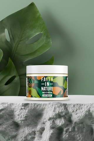 Faith in Nature %99 Doğal Besleyici Shea & Argan Çok Kuru Saç Tipleri İçin Saç Bakım Maskesi 300 ML