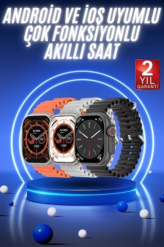 Akıllı Saat Bileklik 49 Mm Uyumlu Kumaş Kordon Uuczzzs8ultramaxxxxx3-1