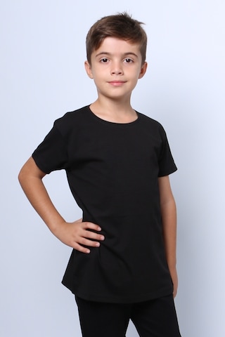 Hçm Çocuk Tshirt Düz Renk C52 KREM