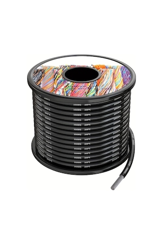 Xuweiwei Enbohao 10awg 25ft Silikon Elektrik Kablosu Lehimli Bakır Esnek Yüksek Isı Direnci