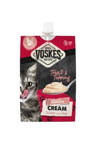 4 Adet Voskes Cream Karışık Kedi Ödülü 90gr