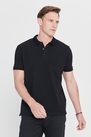 Ac&Co / Altınyıldız Classics Erkek Siyah Slim Fit Dar Kesim Polo Yaka Tişört 4A4820200001SyhXL Siyah