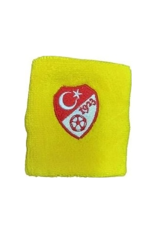 Ter Bilekliği, Sarı, Nakış Tff Arması Çok Renkli