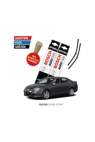 Bosch Aerotwin Plus VW Jetta Silecek Takımı (2006-2011)