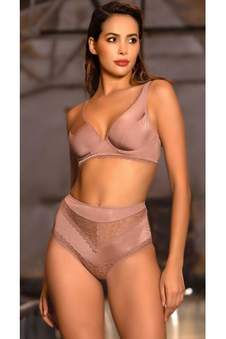 Lenaca Giorgia Wire Bra, Vizon Konforlu Ve Şık Sütyen Çok Renkli