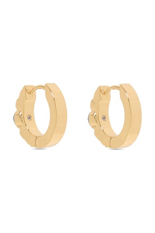 Gem Huggie Hoops 1.5x1.5 Cm Renkli Küçük Halka Küpeler, Şık Ve Zarif Tasarım Mavi