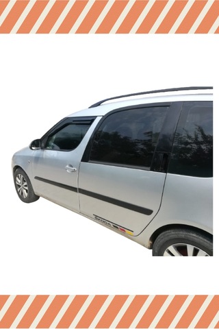 Skoda Roomster Tüm Modellerine Özel 2'li Mügen Tip Cam Rüzgarlığı
