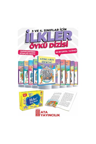 Ata Yayıncılık Ilkler Öykü Dizisi (3, 4 Ve 5. Sınıflar)