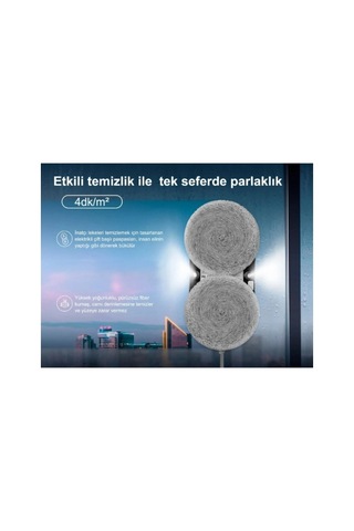Cam Silme Robotu Renkli